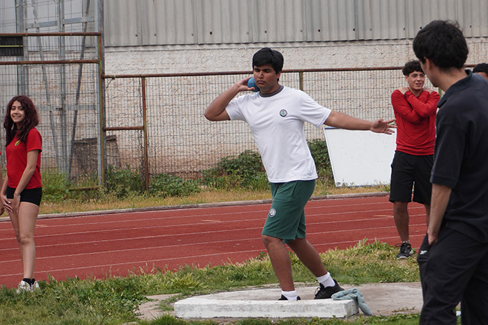 Nuestro colegio presente en jornada de Atletismo 7° Básico a IV Medio de las Olimpiadas BostonEduca