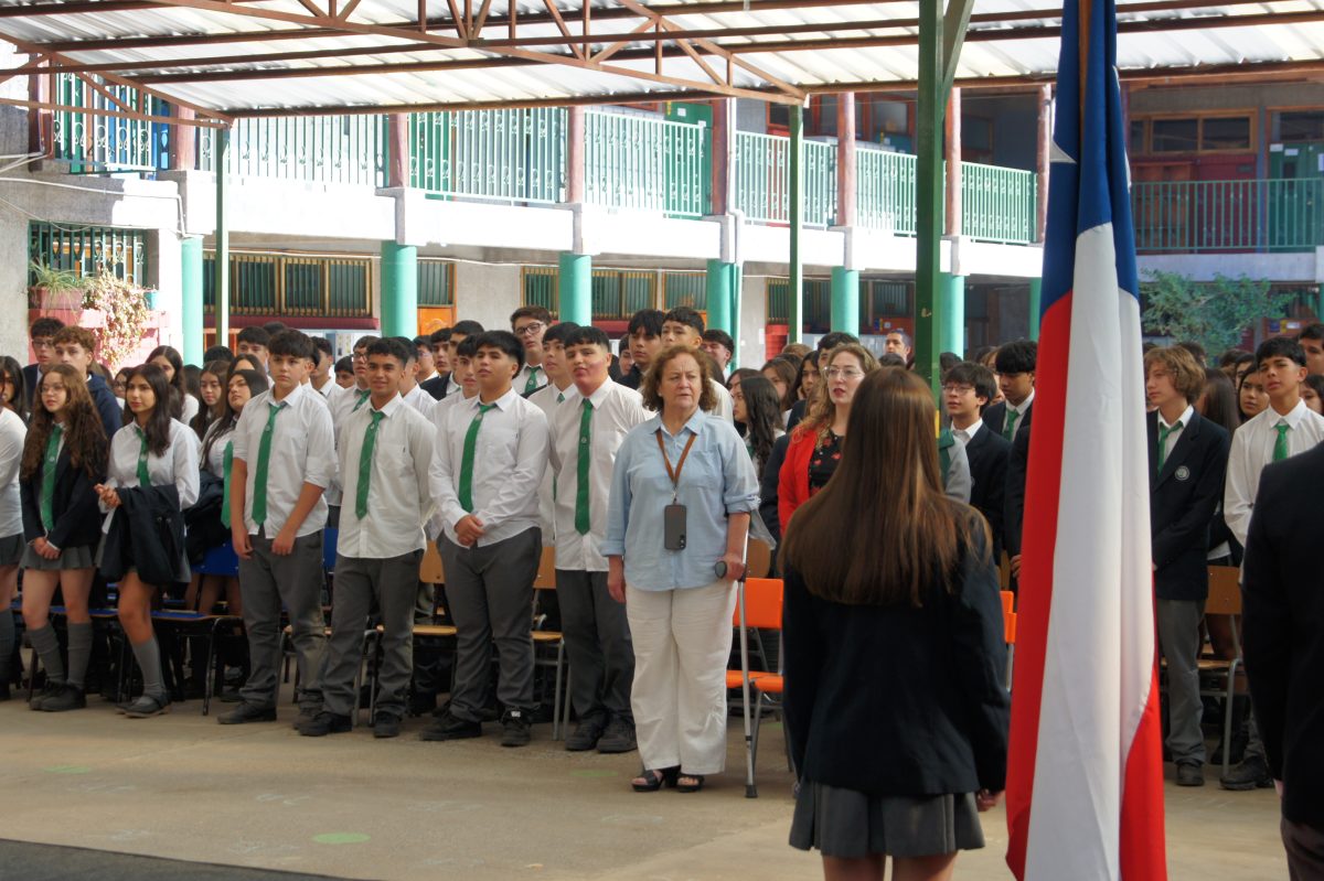 Acto inicio escolar enseñanza media