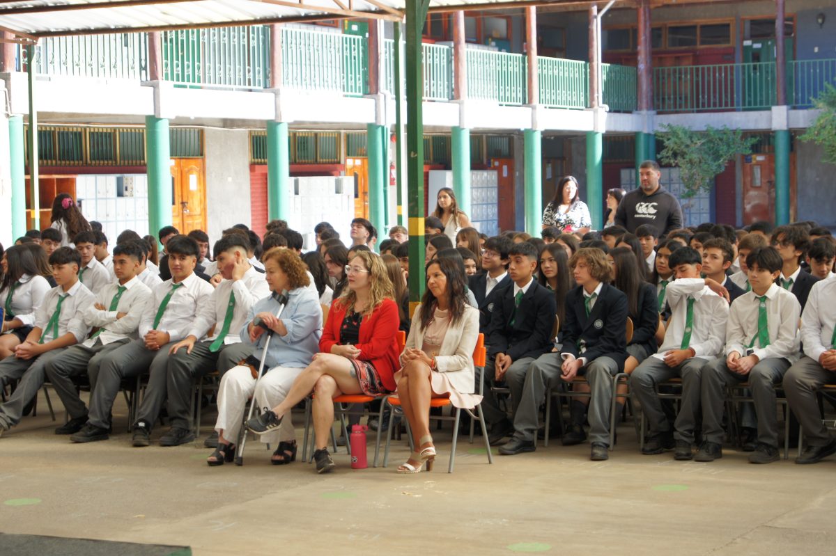 Acto inicio escolar enseñanza media