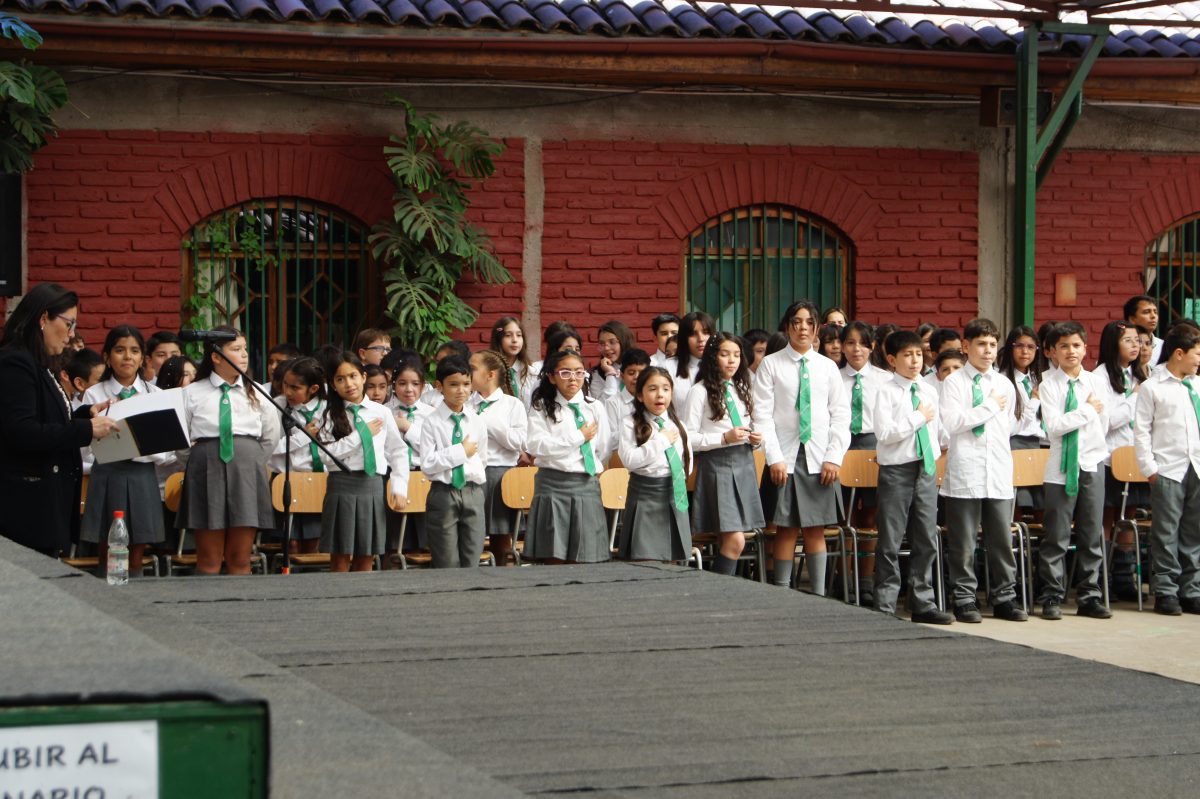 Acto inicio escolar Enseñanza Básica