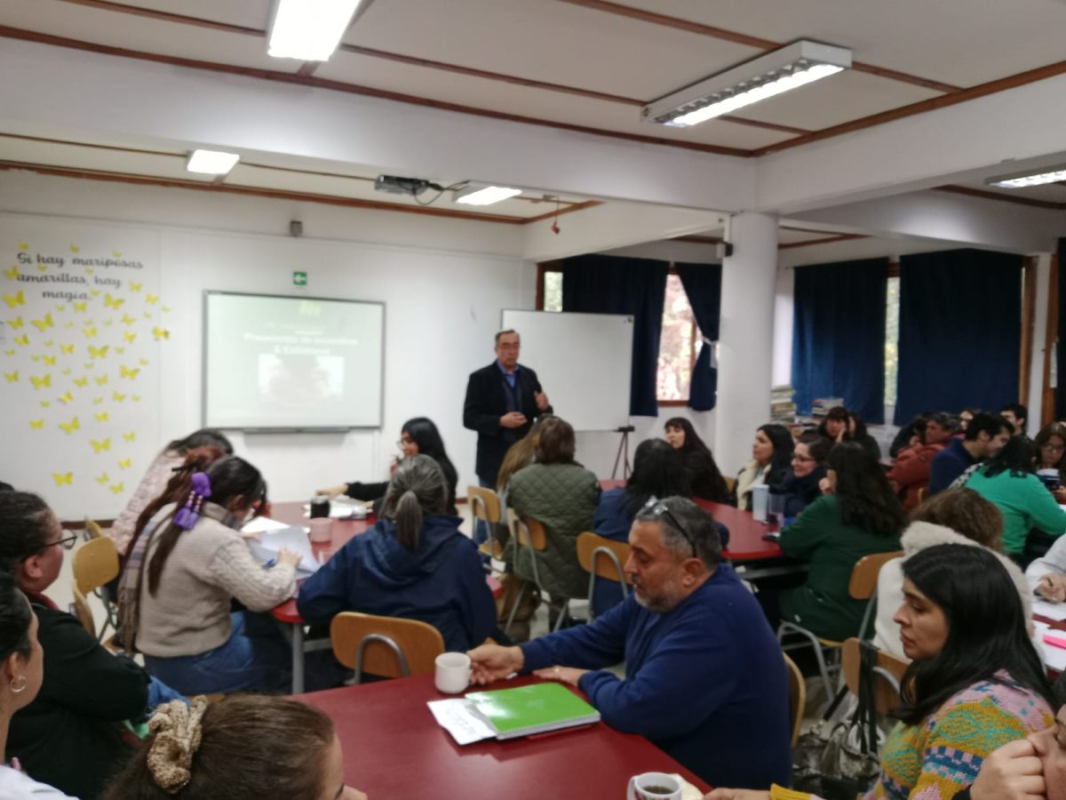 Capacitación en uso de extintores para nuestro colegio