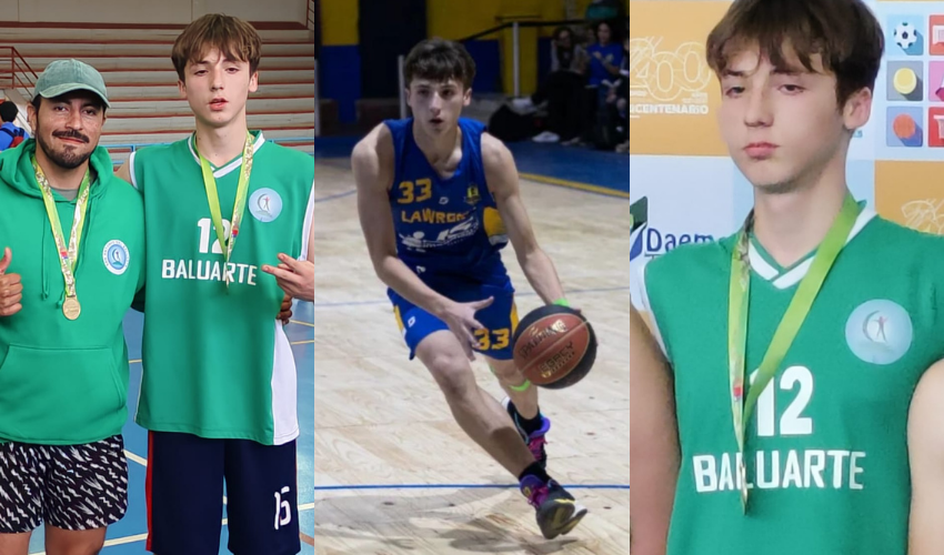 Nuestro alumno Gustavo Morales es nominado a la Selección Chilena de Básquetbol