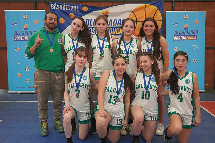 Obtuvimos el 3° lugar del Básquetbol Intermedia Damas en las Olimpiadas BostonEduca 2025