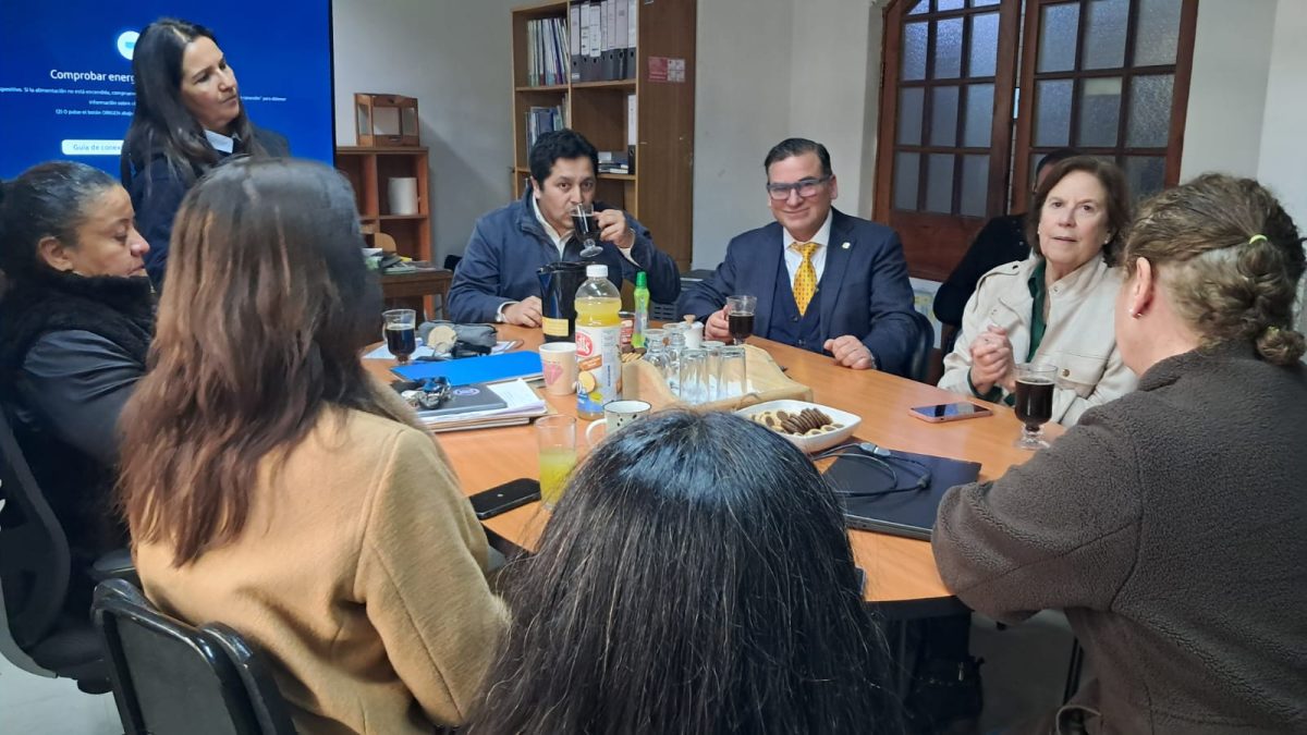 Visita Mariana Aylwin.