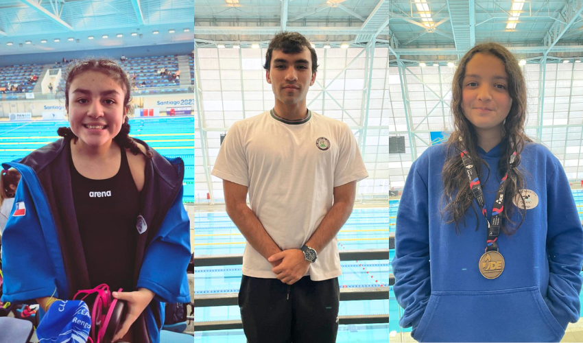 Baluartinos representan a la Región de O’Higgins en el Campeonato Nacional de Natación