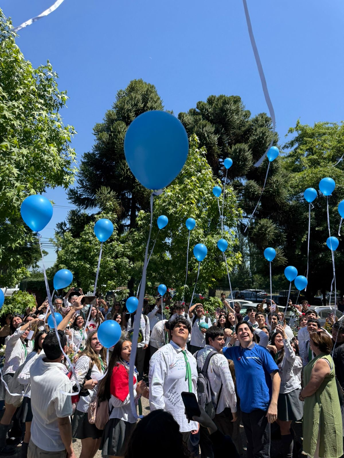 Despedida de los 4tos medios.