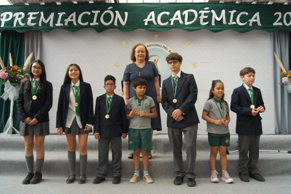 Premiación académica.