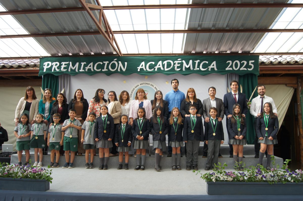 Premiación académica.