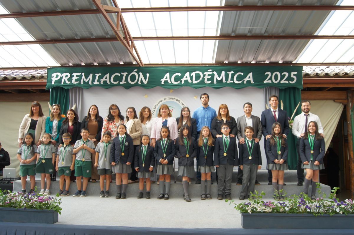 Premiación académica.