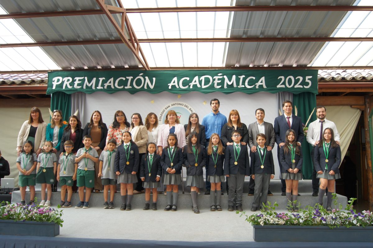 Premiación académica.