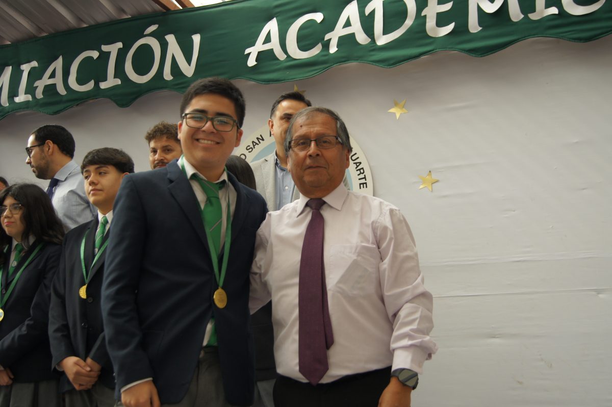 Premiación académica.