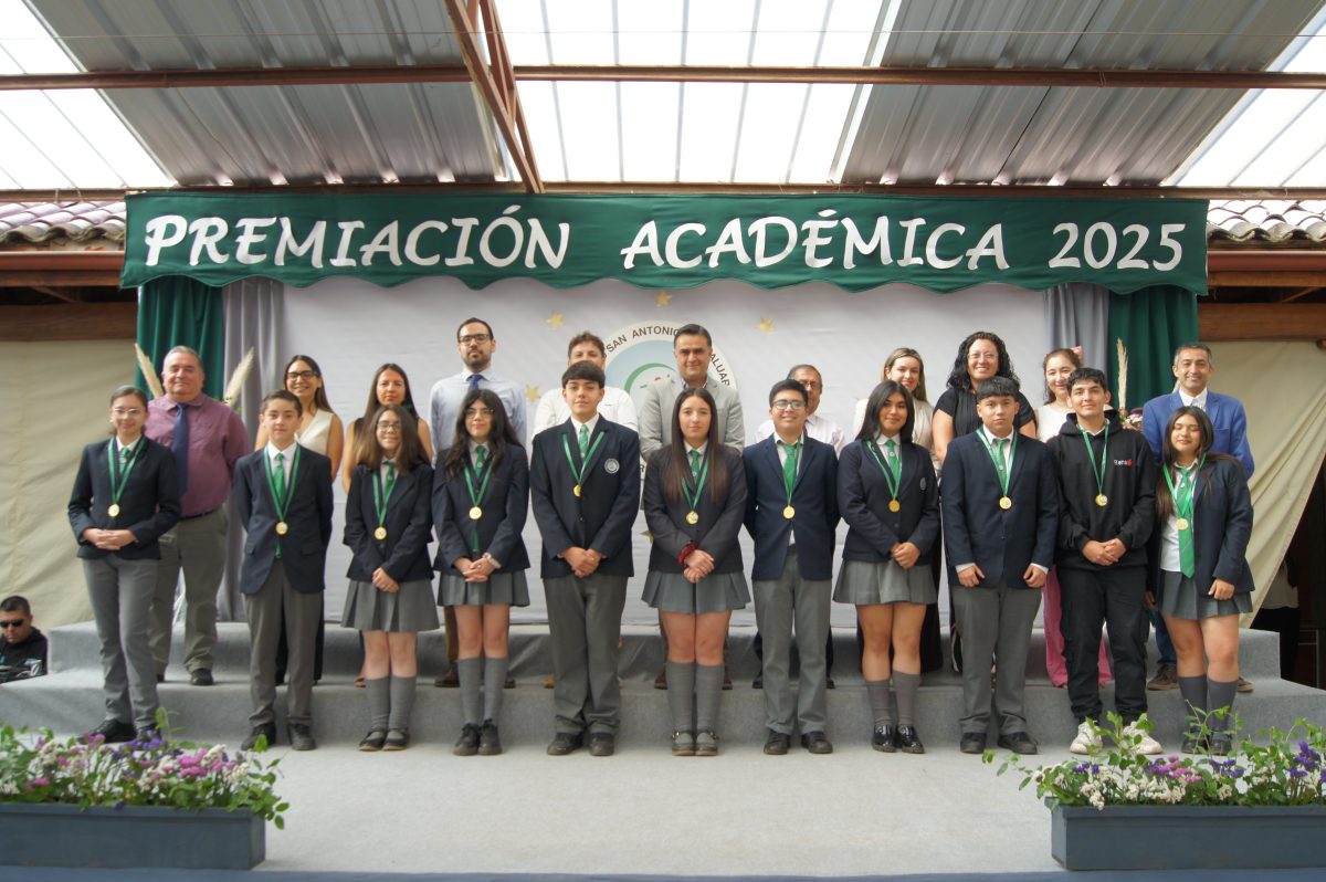 Premiación académica.
