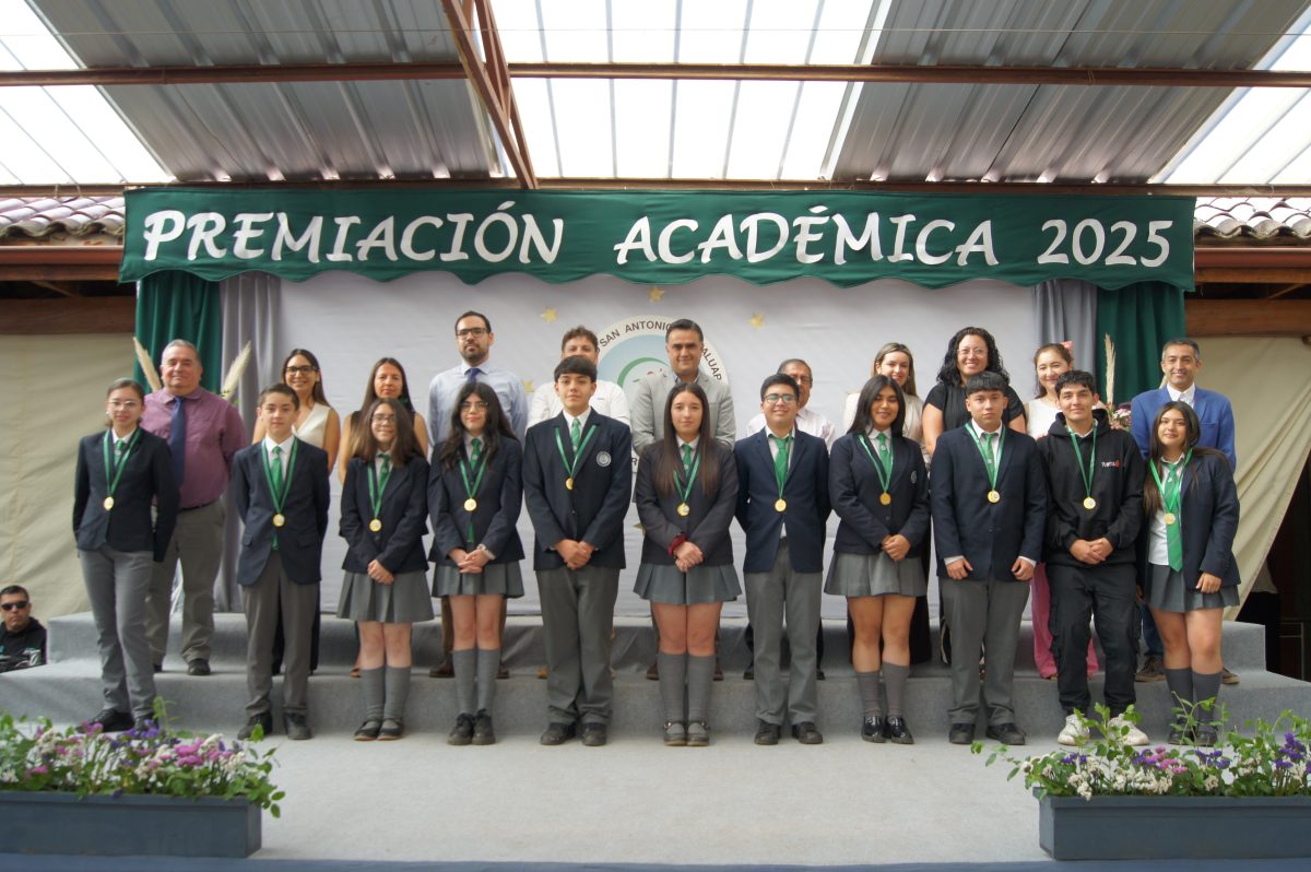 Premiación académica.