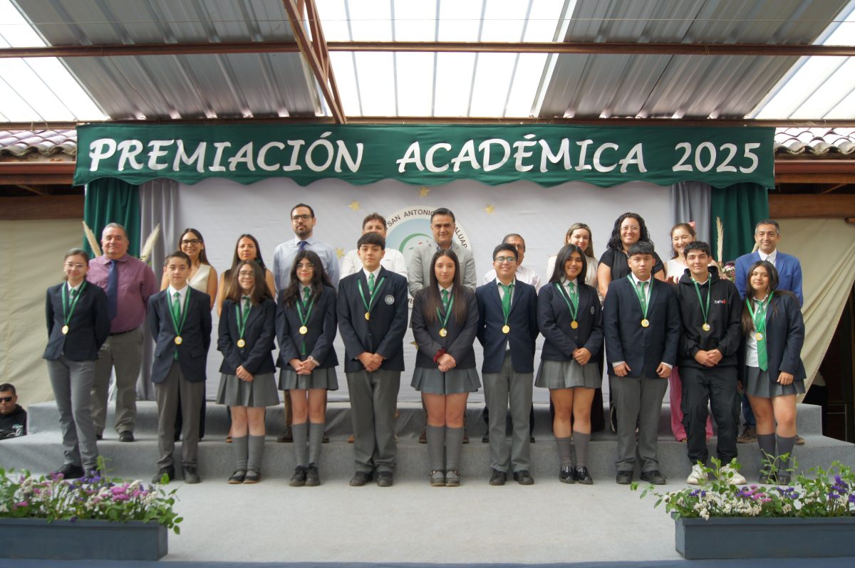 Premiación académica.