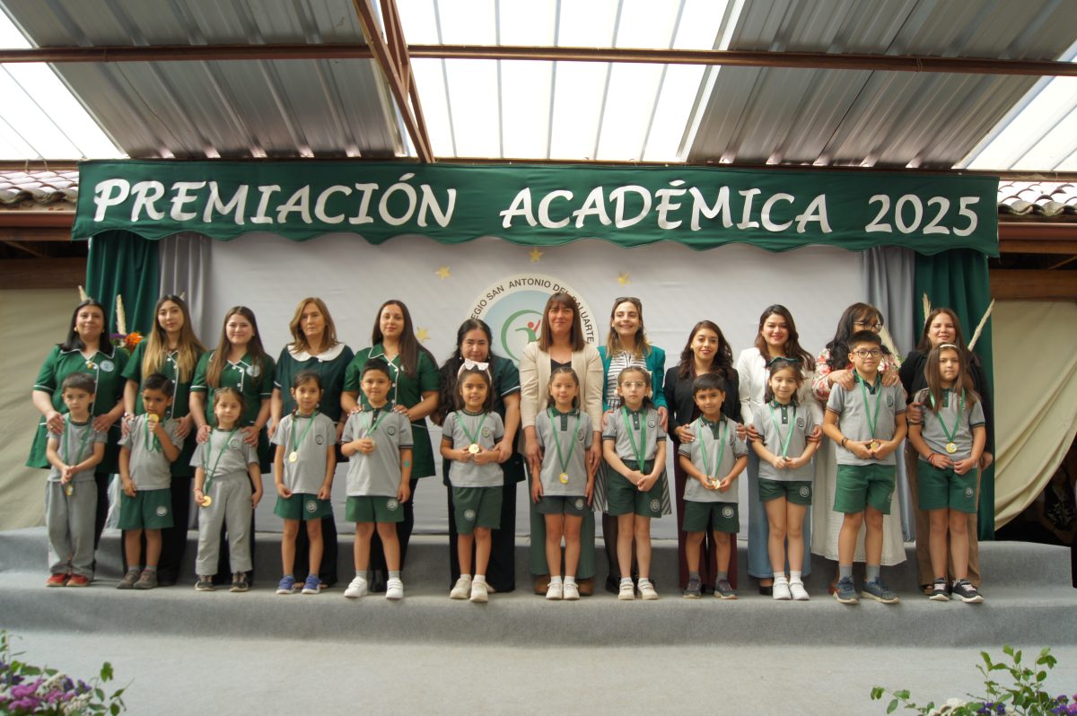 Premiación académica.