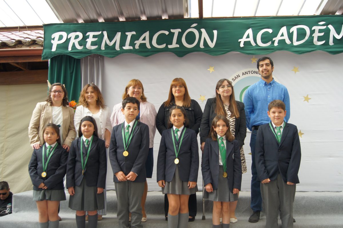 Premiación académica.