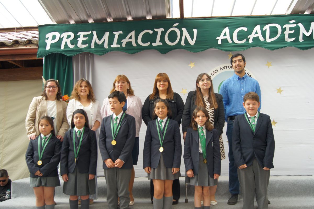 Premiación académica.