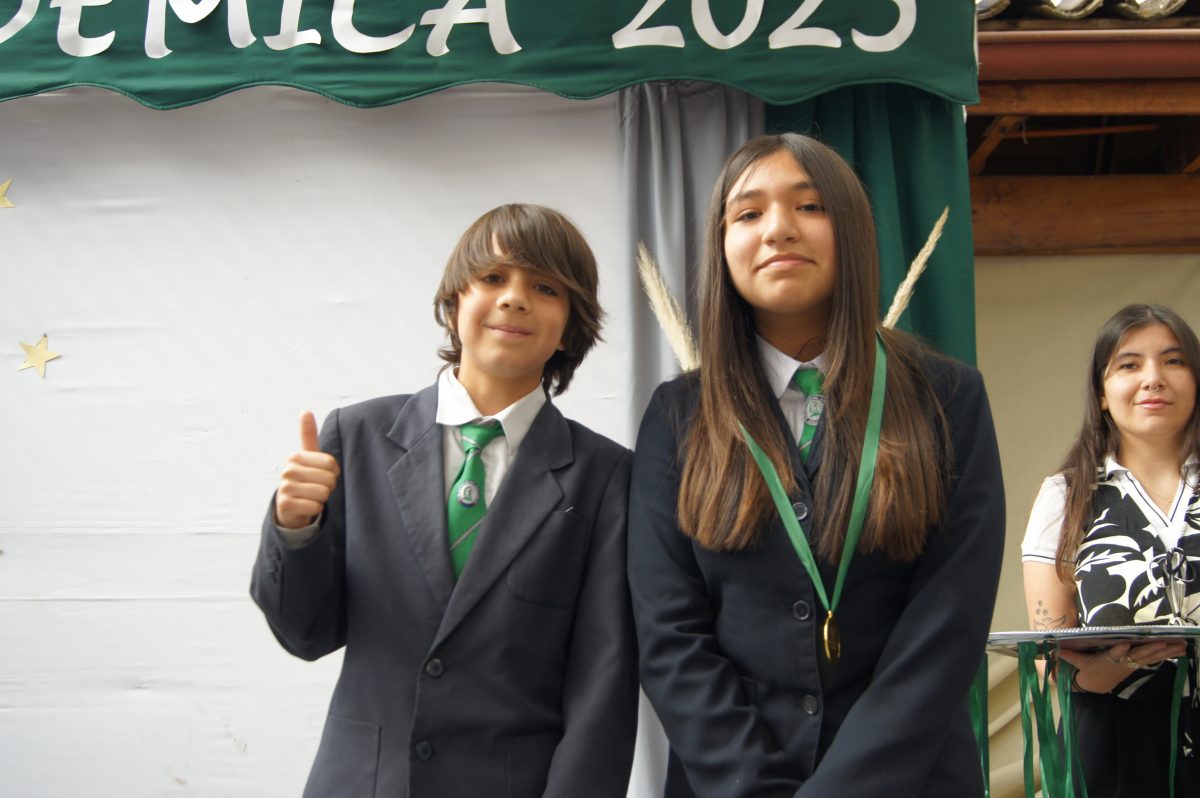 Premiación académica.