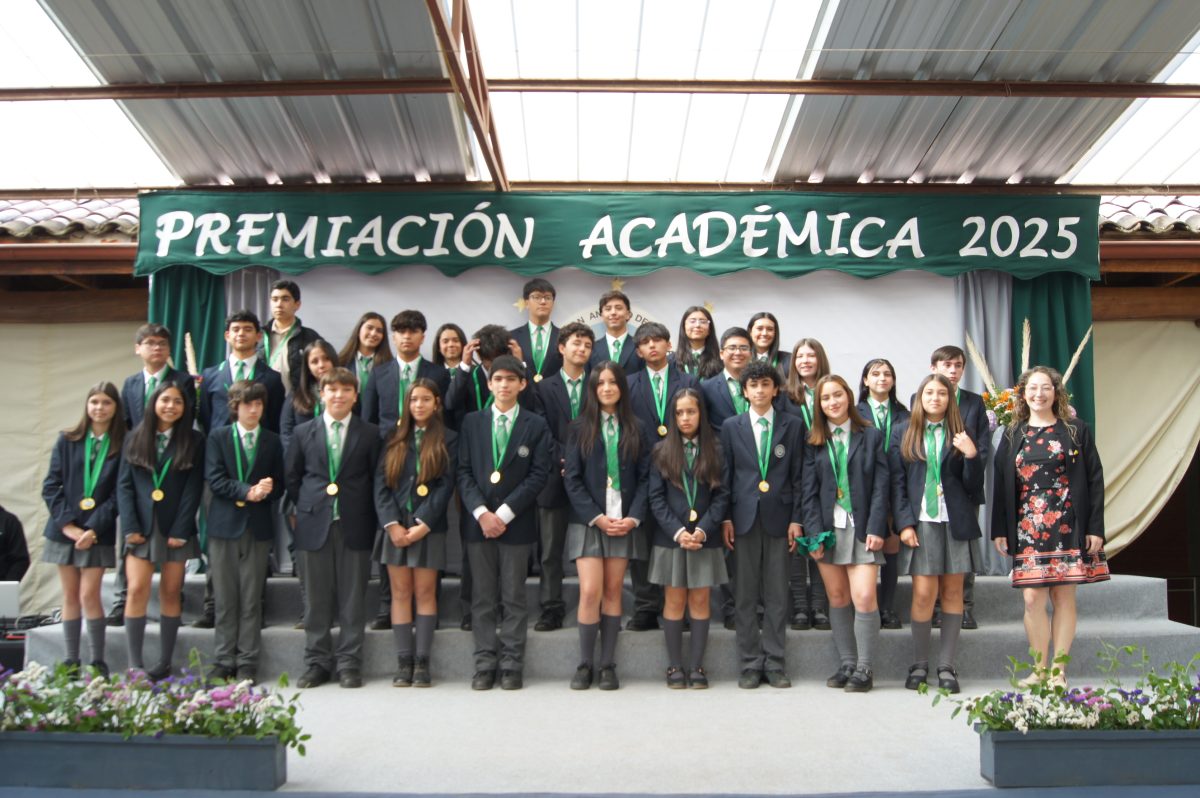 Premiación académica.