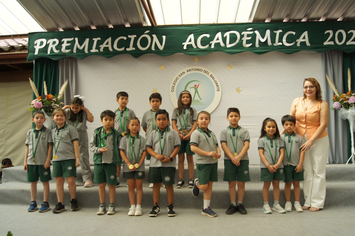 Premiación académica.