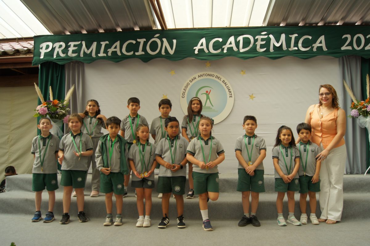 Premiación académica.