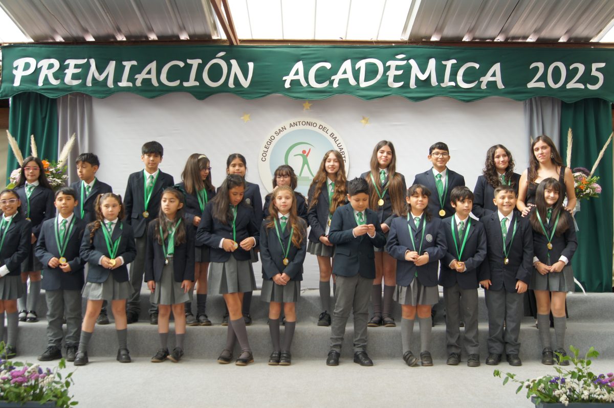 Premiación académica.