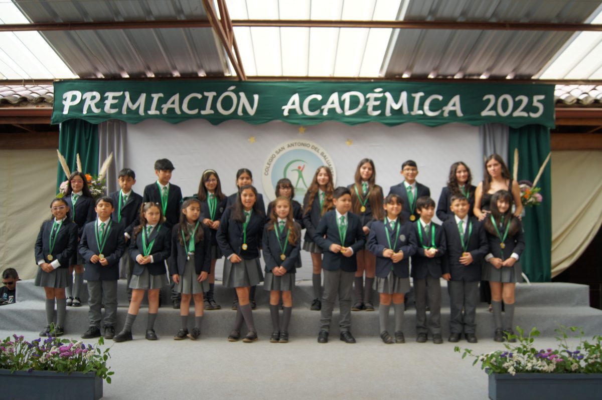 Premiación académica.