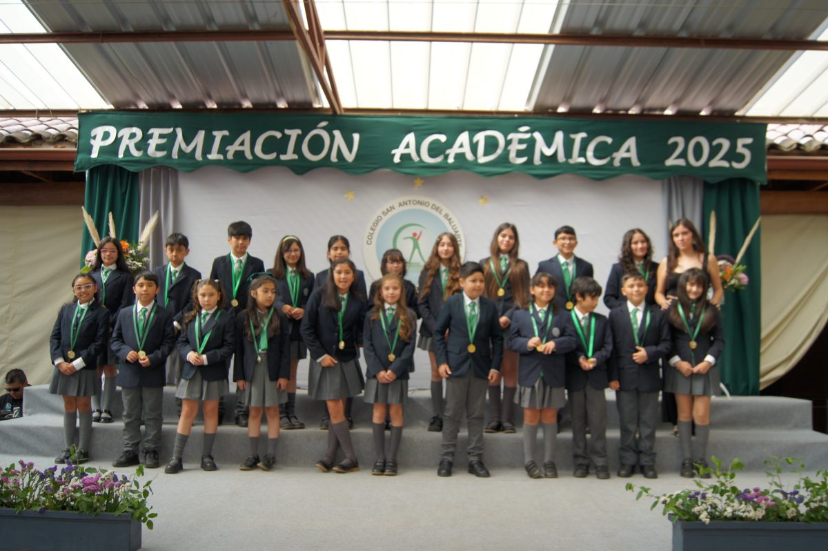 Premiación académica.