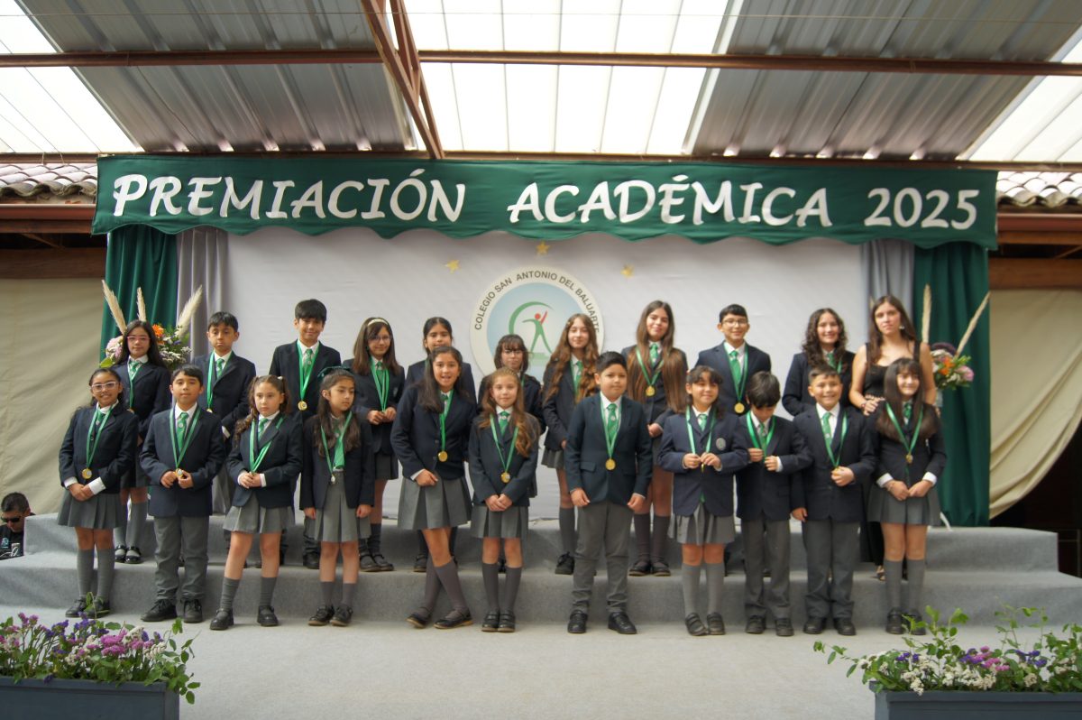 Premiación académica.