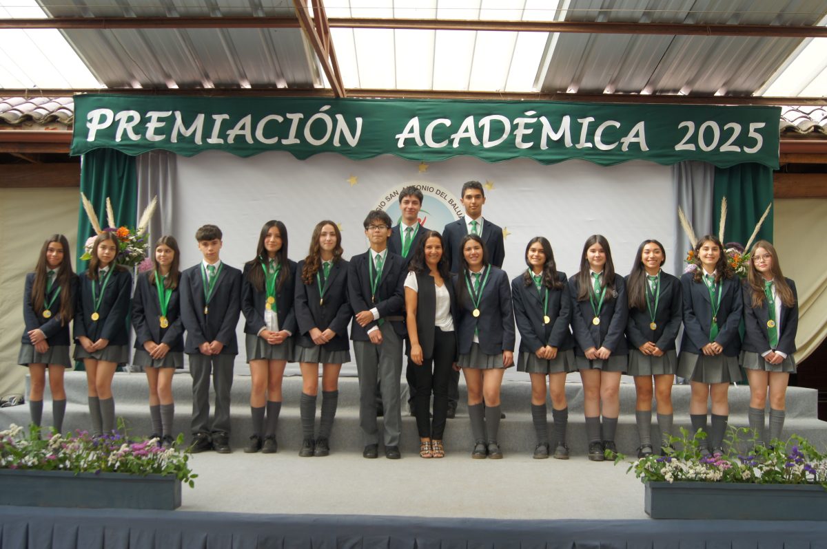 Premiación académica.