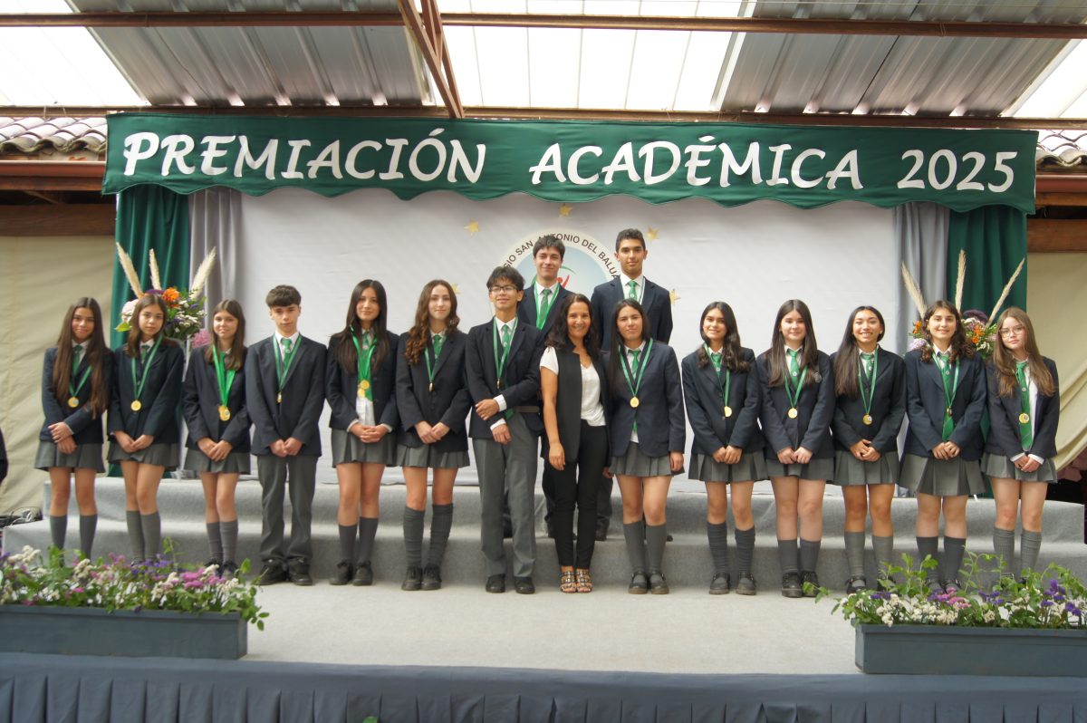 Premiación académica.