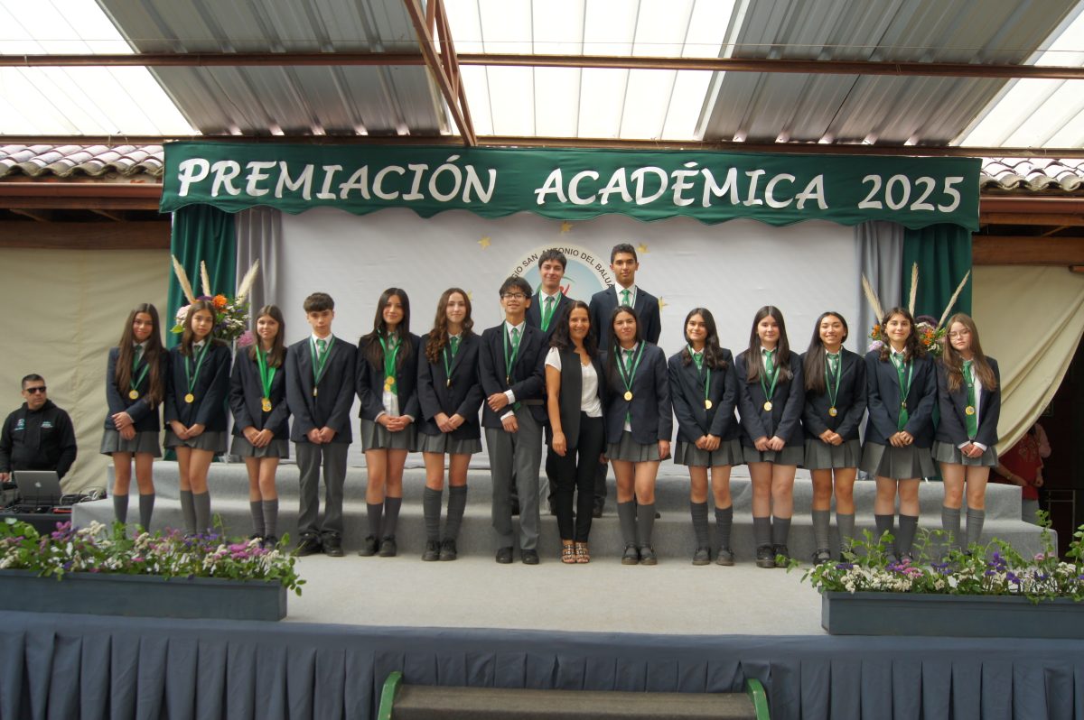 Premiación académica.