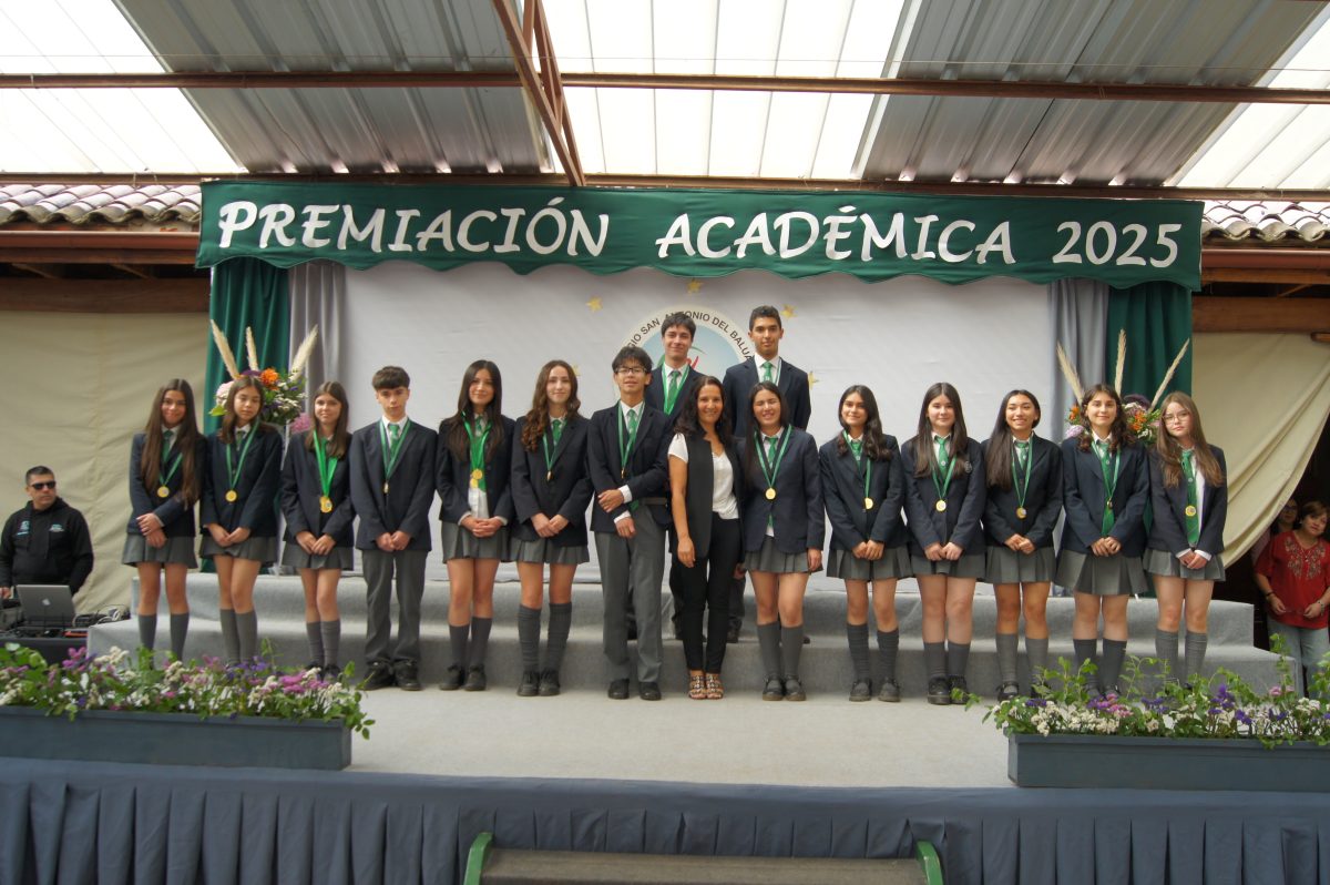 Premiación académica.