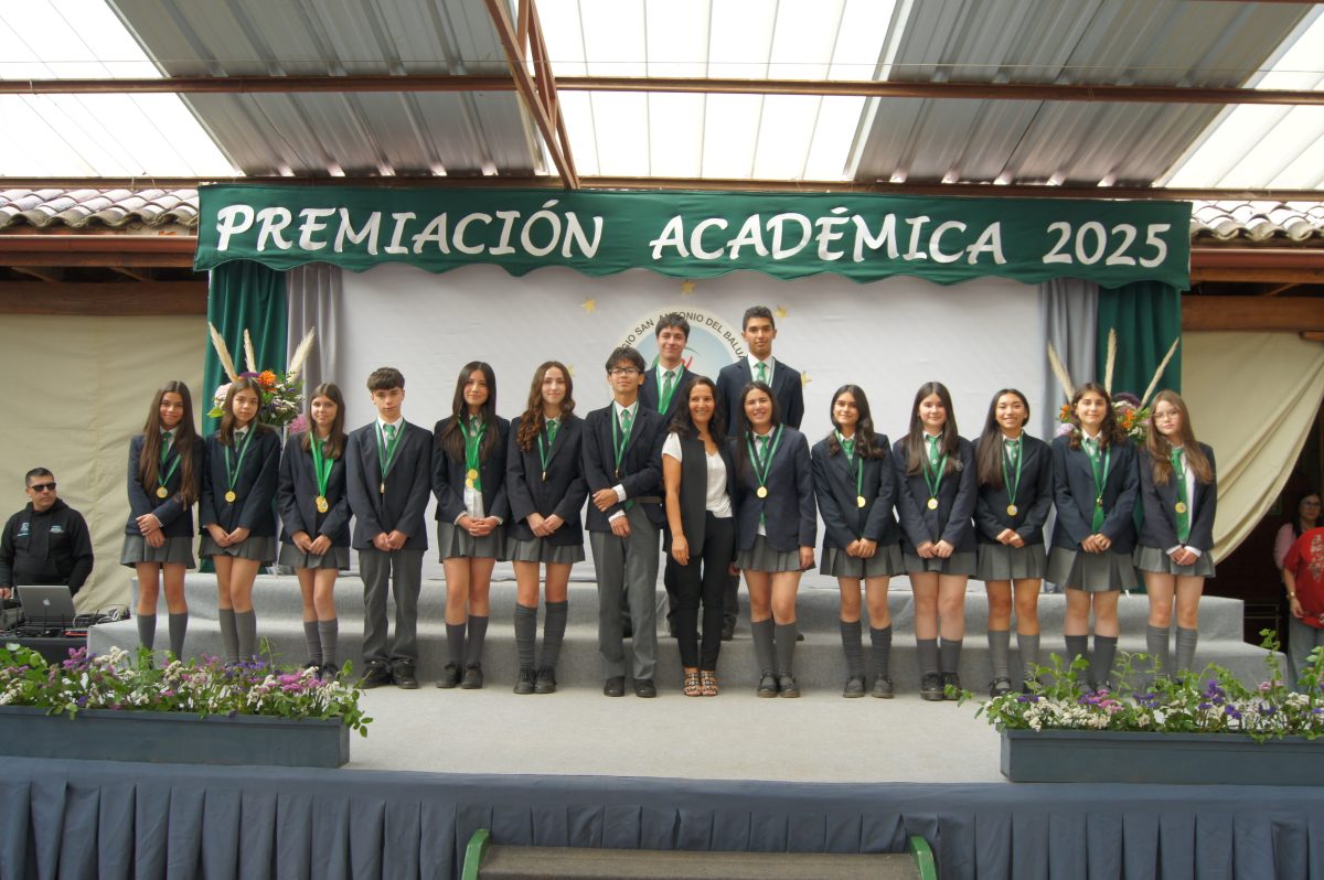 Premiación académica.