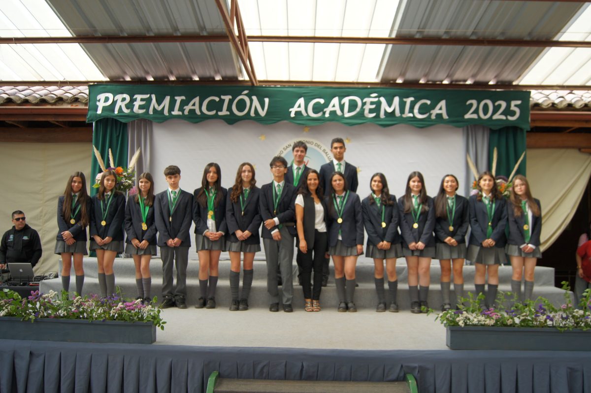 Premiación académica.