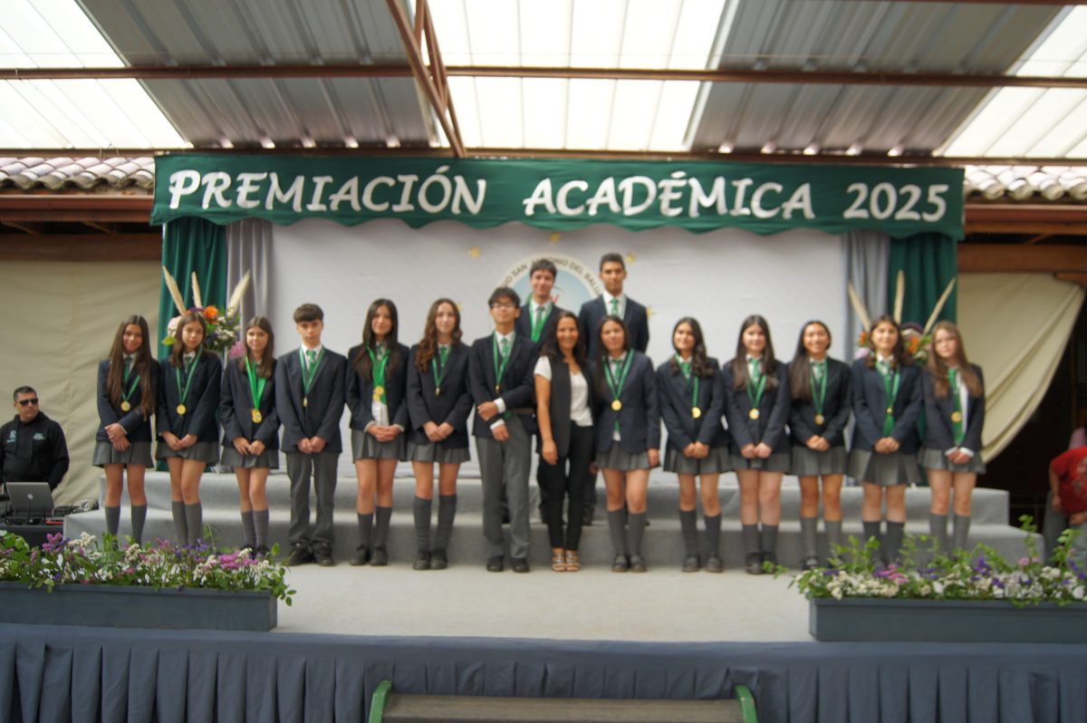 Premiación académica.