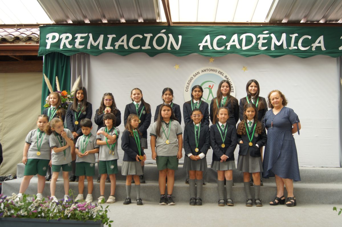 Premiación académica.