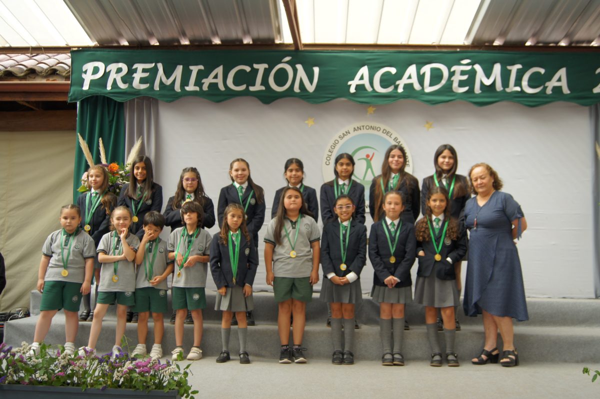 Premiación académica.