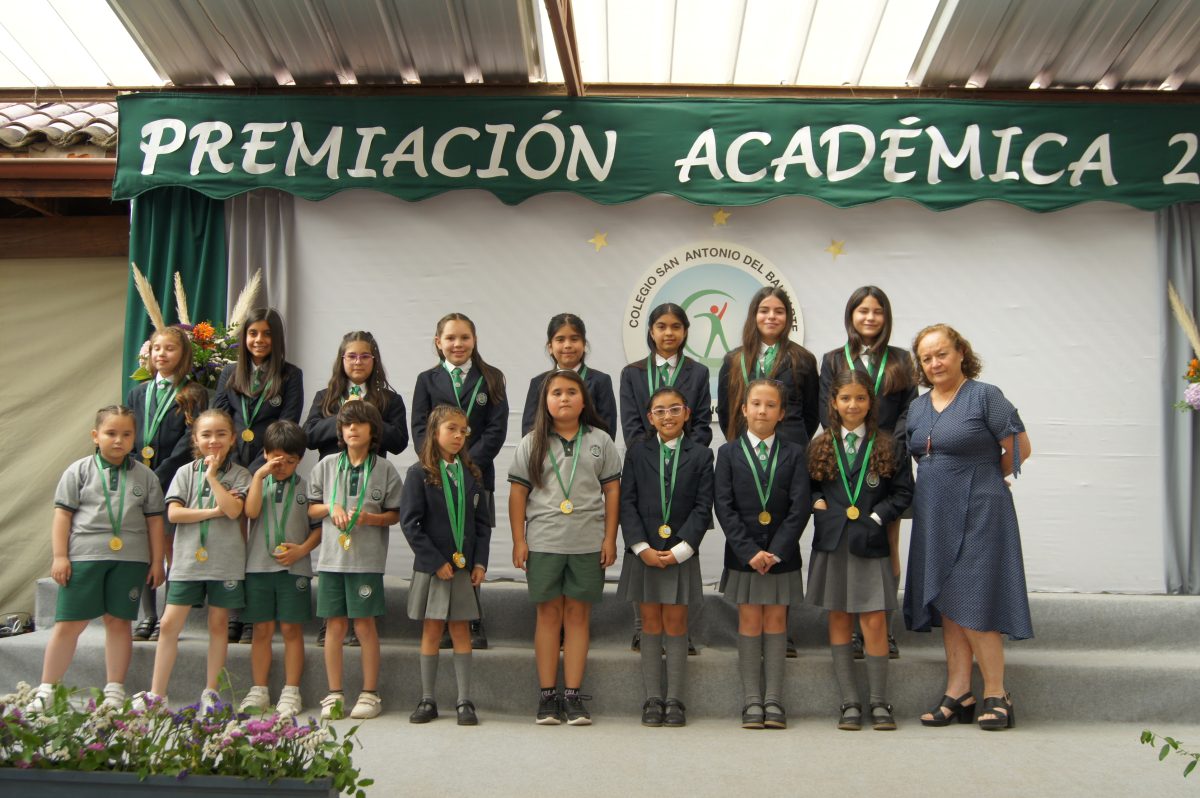 Premiación académica.