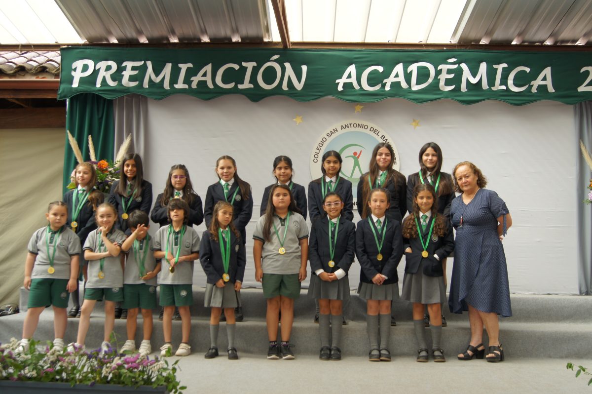 Premiación académica.