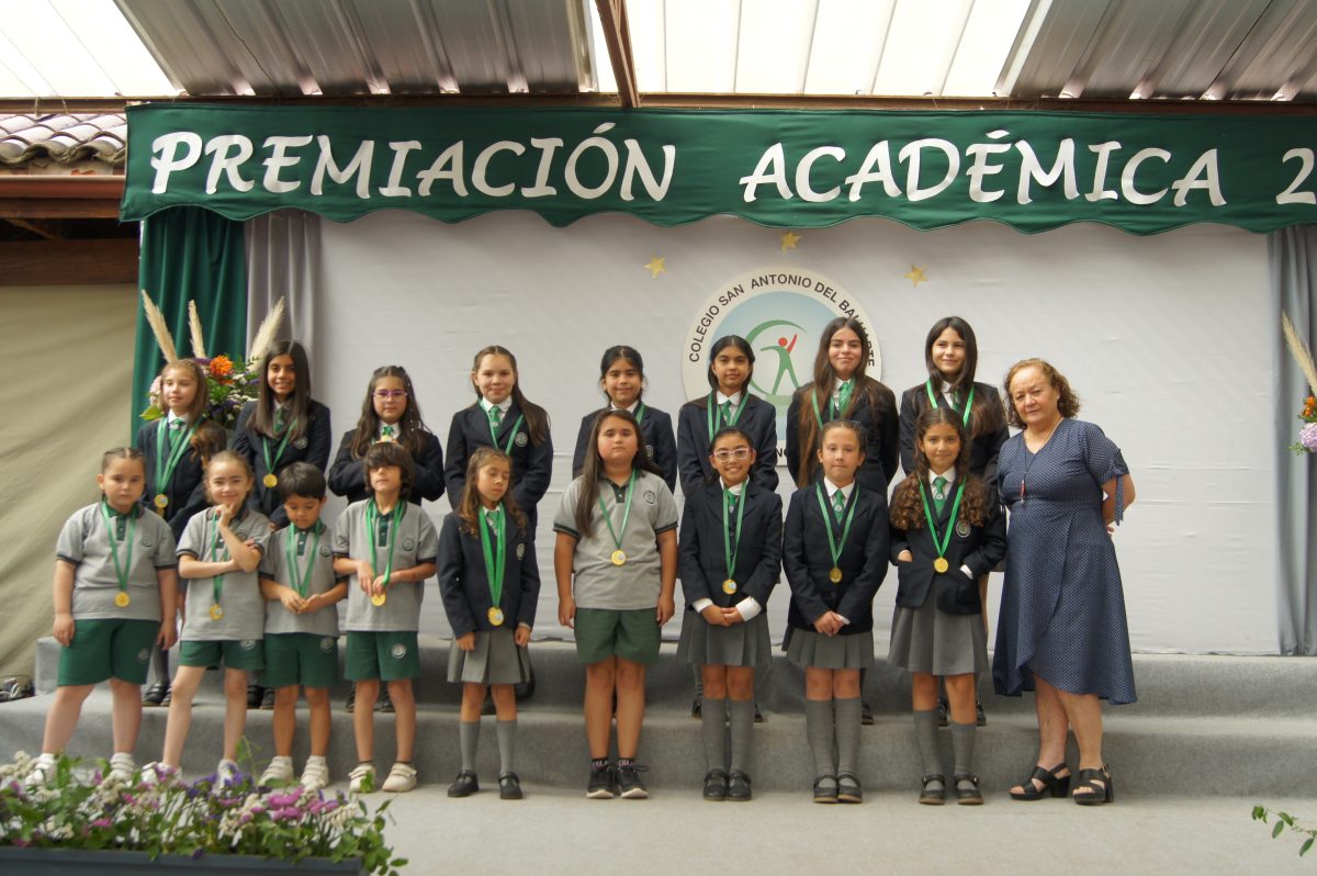 Premiación académica.