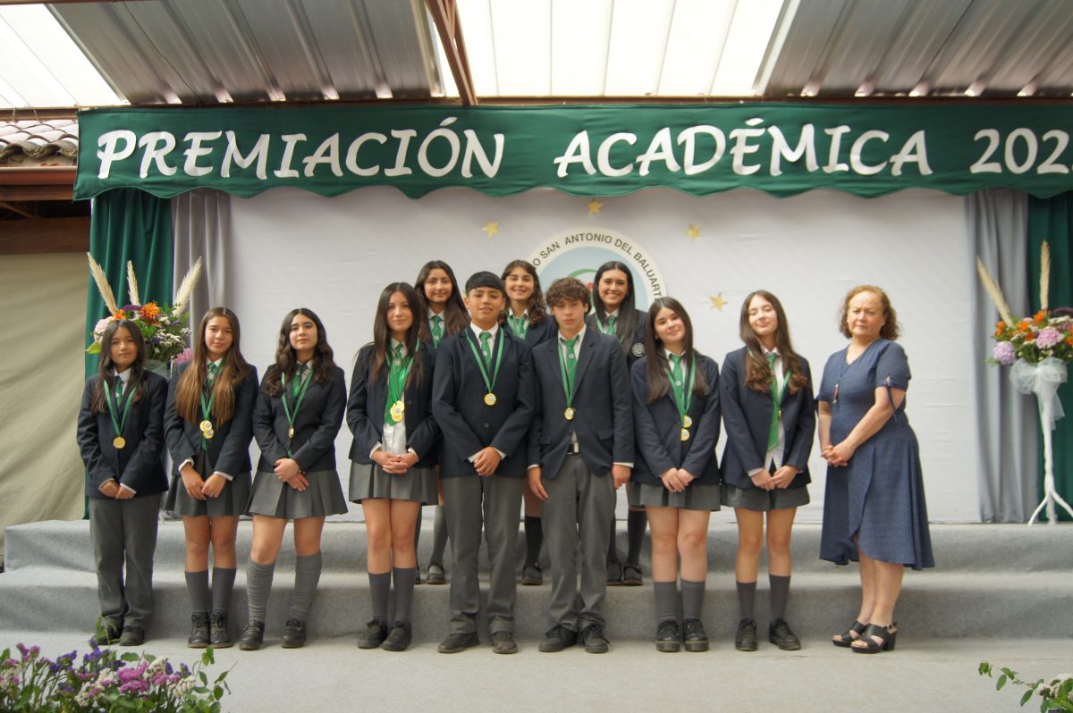 Premiación académica.