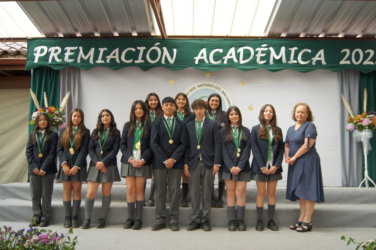 Premiación académica.