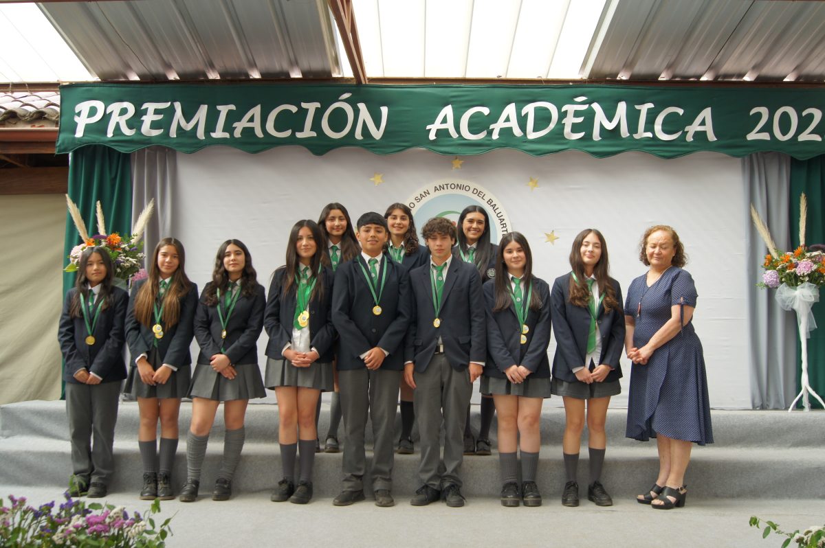 Premiación académica.