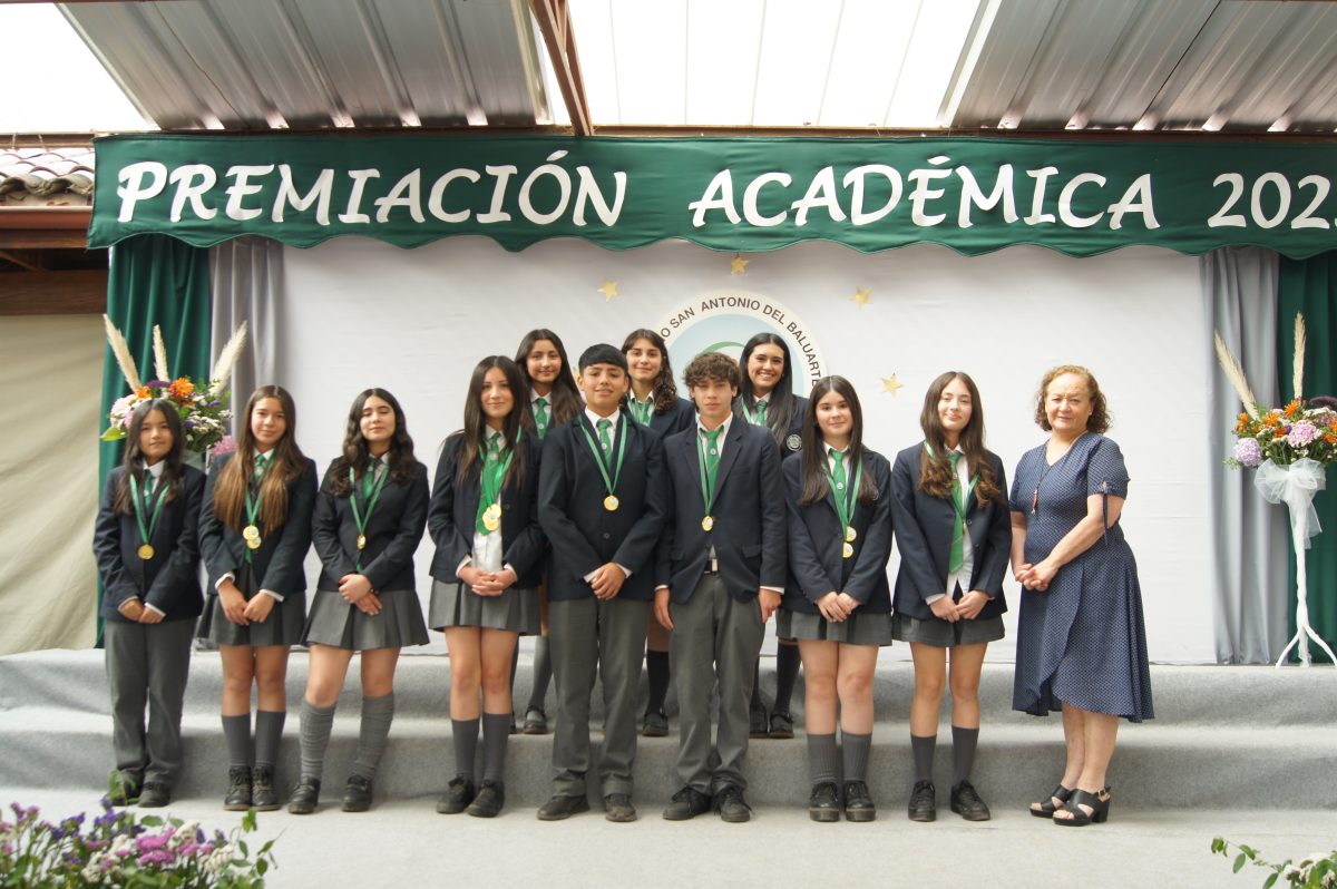 Premiación académica.
