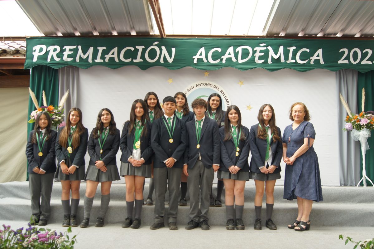 Premiación académica.