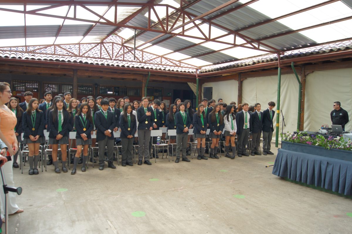 Premiación académica.