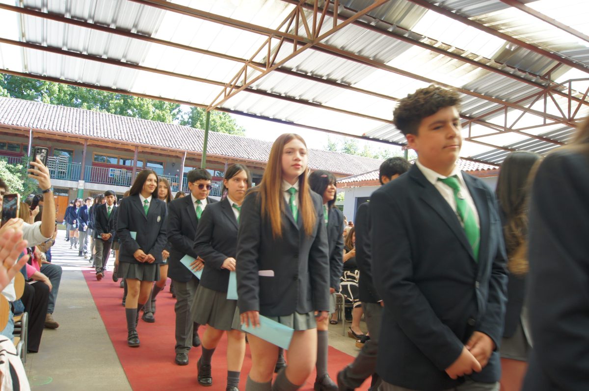 Ceremonia 8vos básicos.