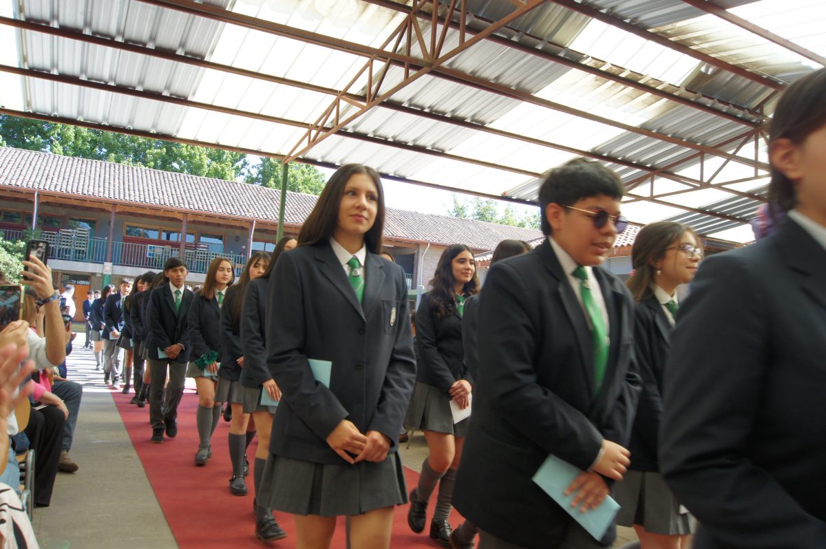 Ceremonia 8vos básicos.