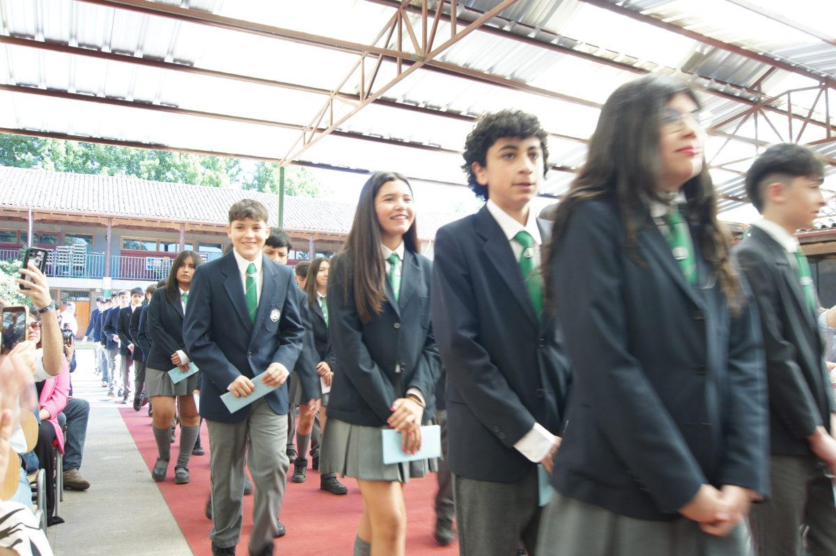 Ceremonia 8vos básicos.